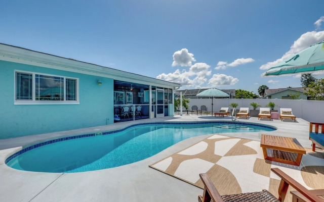 Luxury Apollo Beach Retreat w/ Private Pool & Dock
