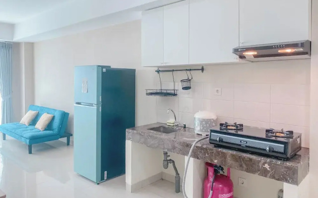 Spacious and Combined 1BR Apartment at Nine Residence