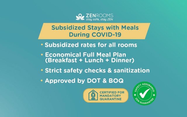 ZEN Rooms 10th Ave Cubao (ZEN Safety Assurance)