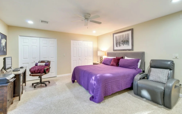 Dog-friendly Home on Pinetop Lakes Course!