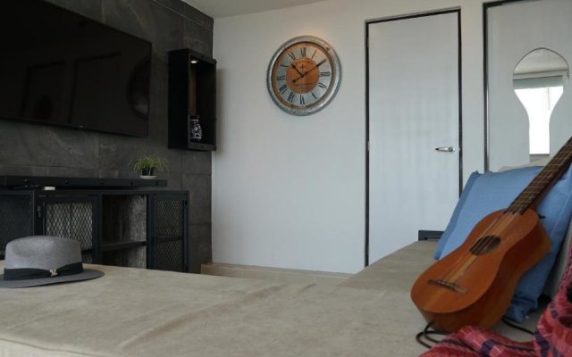 apartamento completo 6 huéspedes incluye acceso al club burgos cuernavaca