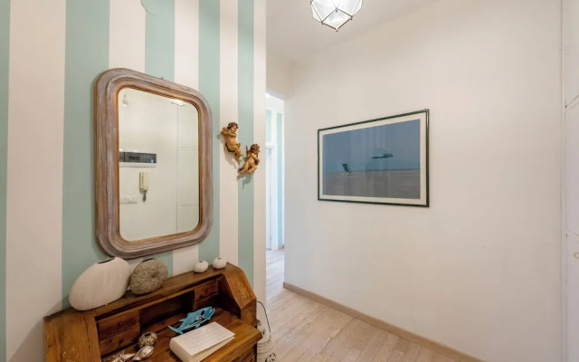 Stylish flat balcony near Rapallo Castle