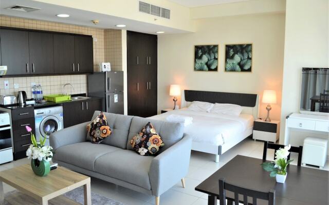 Sea view furnished STUDIO with balcony in Marina - JMI