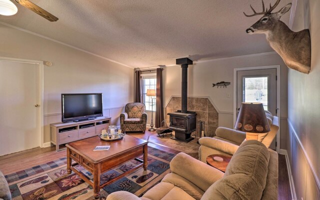 White River Fishing Escape w/ Deck & Patio!