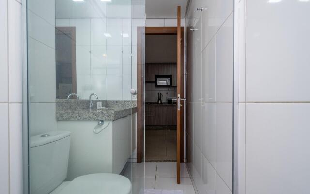 Flat com varanda no Setor Bueno - TH01403