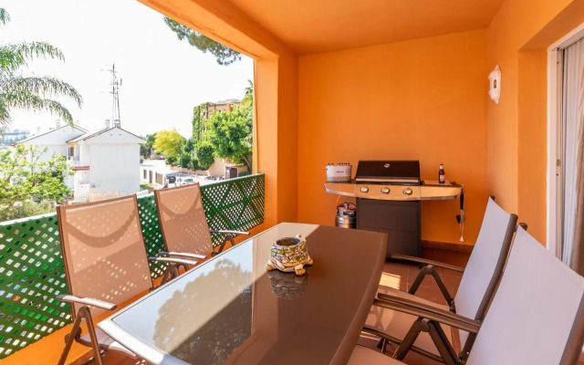 2 Habs Buena terraza con BBQ - WiFi, Piscina