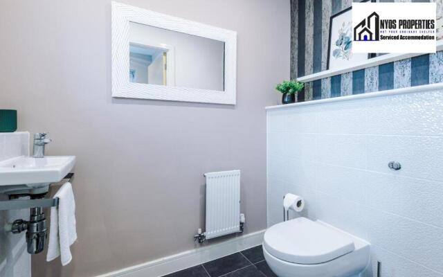 ✪3 Bed House✪Manchester✪MONTHLY STAY✪PARKING✪WIFI✪