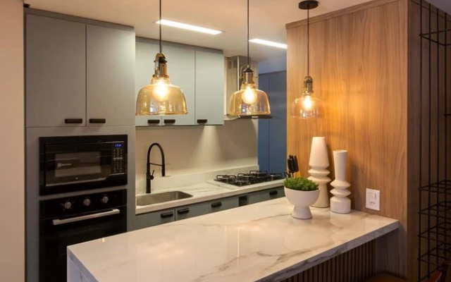 Novo Belissimo Apartamento com Lareira em Canela