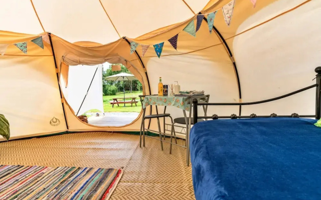 Bell Tent in North Devon Near Stunning Beaches