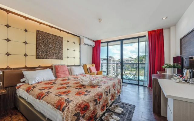 1BR Near Kata Beach Kids Pool C184