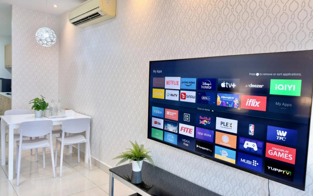 KSL City Mall 4-6pax Netflix｜Smart TV 55inch
