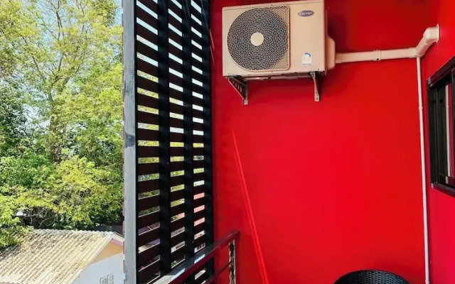 Rainbow Room No.16 Front of Haad Rin Queen Ferry