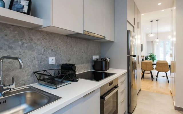 UPSTREET Peaceful 2BD Apartment in Kolonaki
