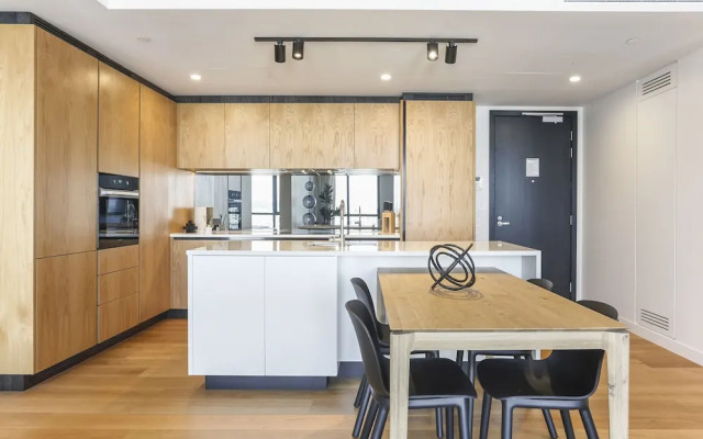 Modern tranquility in the city