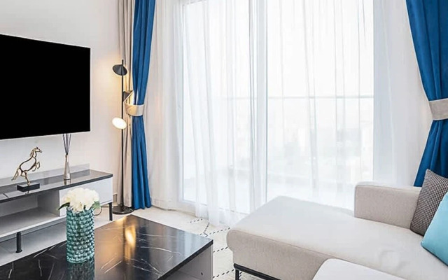 Homesgetaway -spacious 1BR Apt in Pearlz by Danube