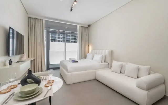 Chic Studio in Oxford Terraces With Pool Gym - Apartment in ดูไบ - Photo 3