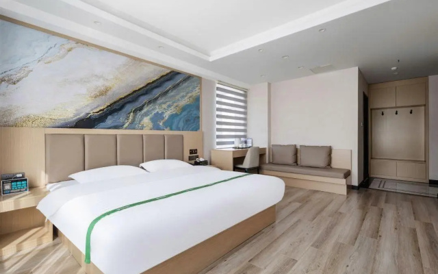 GreenTree Inn Jiangsu Huai An Hexia Acient Town Zhou Enlai Memorial Hall Express Hotel – Guest Rooms – Huaian