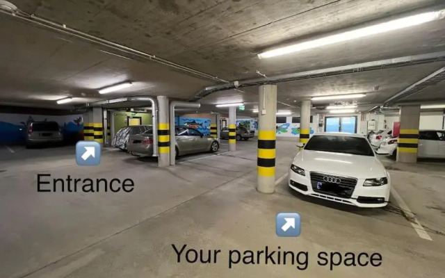 Suite - King Size Bed - Gym&Wifi - Indoor Parking