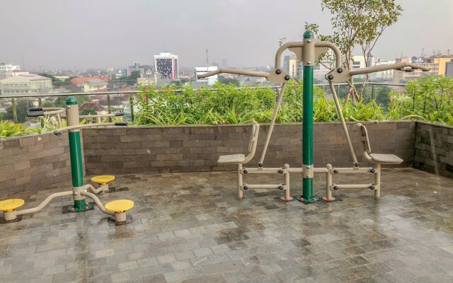 Studio at Menteng Park Apartment with City View