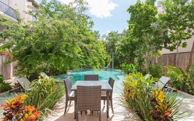 Luxurious Apartment in Lovely Complex With Dreamy Gardens Yoga Terrace Hammocks Swimming Pool