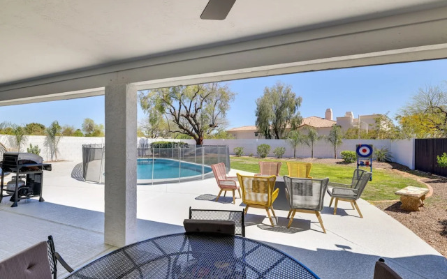 Fire Pit, Grill: Mtn-view Home in Paradise Valley