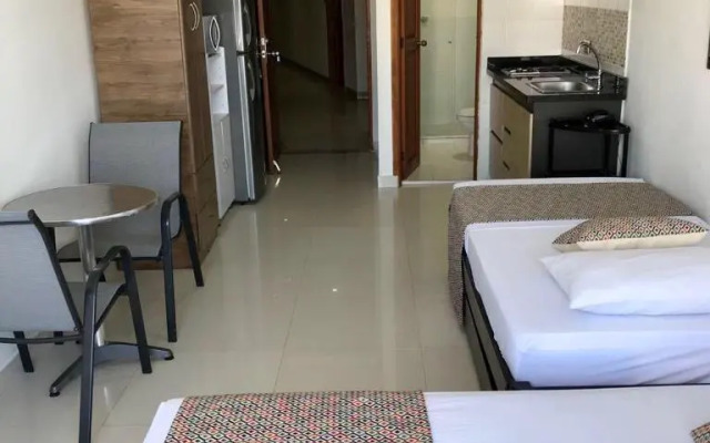 Apto con Balcón y Vista al Mar