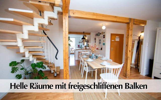Schickes 80m2 Maisonette-Loft in zentraler Lage Erfurts mit Balkon