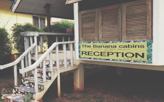 the banana cabins