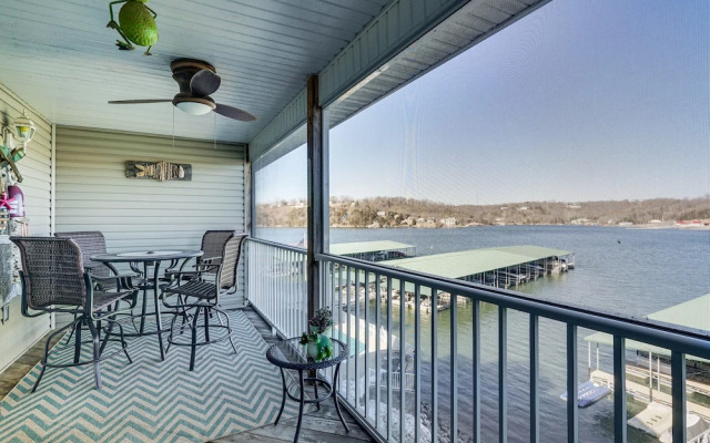 Lakefront Camdenton Condo: Grill & Community Pool