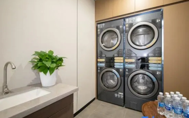 Wode Smart Hotel (Zibo Crystal Street Shandong University of Technology) – Bathroom – Zibo