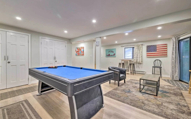 Tobyhanna Home: Private Deck, Hot Tub & Game Room!
