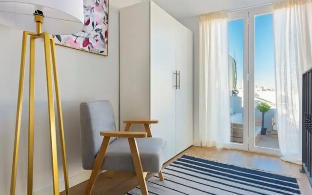 Wonderful Penthouse With 2 Terraces 2Bd 2bth Ba os Terrace