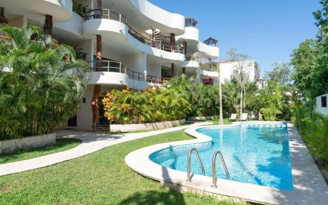 Selva 202 Kaax ná Confortable 1Bd Apt (100mb WIFI).