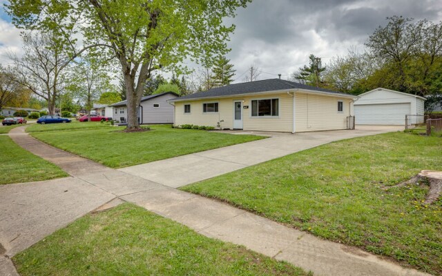 Well-equipped Dayton Home: 5 Mi to University!