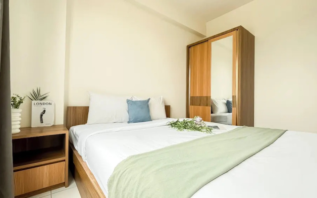 Minimalist Scandinavian Touch 2Br Apartment At Podomoro Golf View – Guest Rooms – Depok