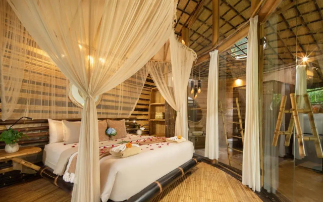 Hideout Eco Bamboo House Bali – Guest Rooms – Selat