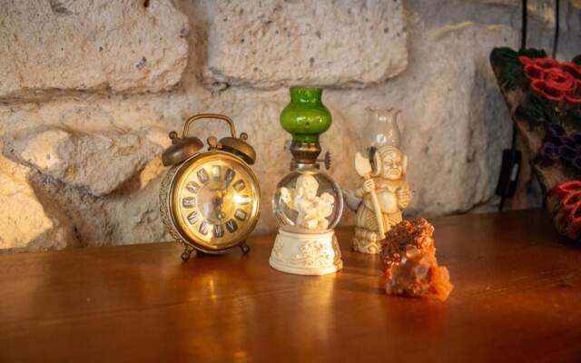 Stonehouse With Backyard and Fireplace in Alacati