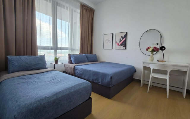 Trio at Troika Residency #Free Netflix#Level29 – Guest Rooms – Kota Bharu