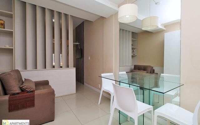 Studio moderno e silencioso na quadra da praia em Ipanema!