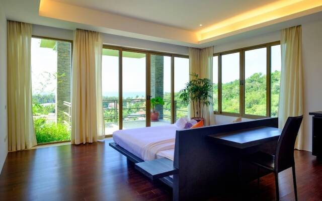 Hilltop Wow 4br Seaview Pool Villa at Naithon Beach