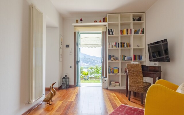 JOIVY Inviting Flat with Garden and Sea View in Rapallo