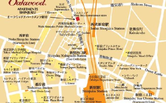 Oakwood Apartments Shinjuku