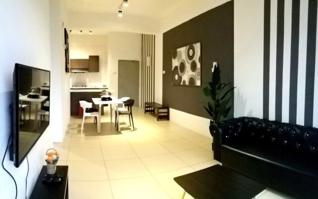 Misty Wonderland Next to Night Market