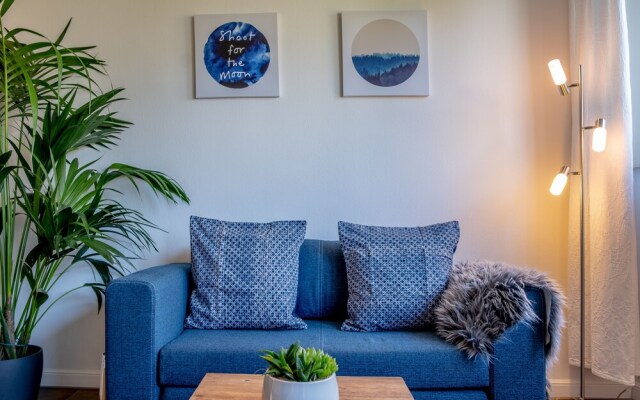 Helles Apartment mit eigenem Stellplatz