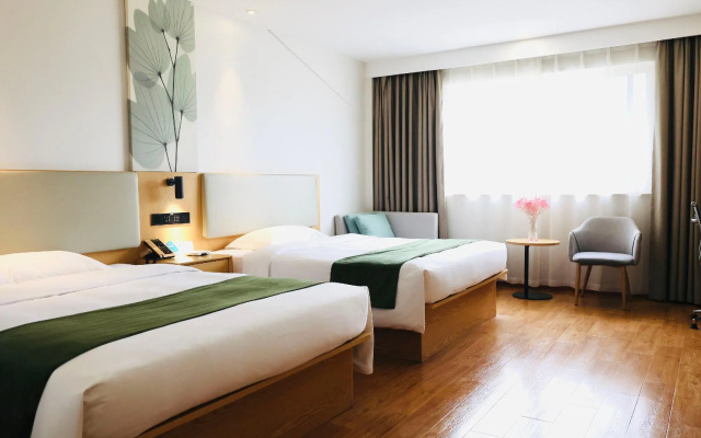 GreenTree Inn Express Wuxi Jiangyin Wanda Plaza Tongfu Road – Guest Rooms – Wuxi