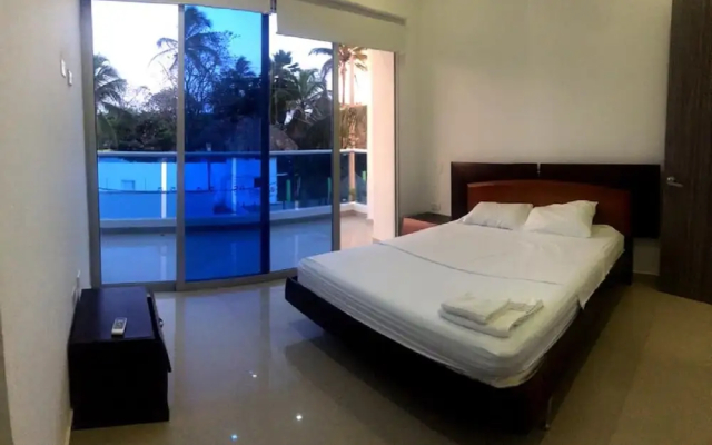 6mb-1 Mansion In Cartagena On The Beach With Air Conditioning And Wifi - Cottages_and_Houses in Cartagena - Photo 5