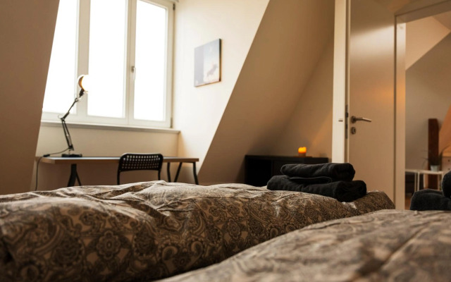 Wölkchen - Wohnung mit Balkon, Holzdielen & TV