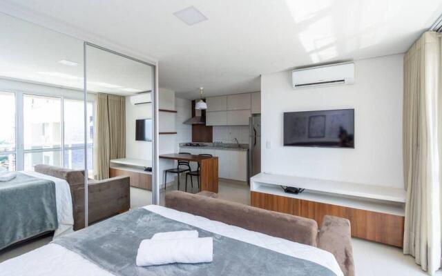 Flat belíssimo no Setor Bueno - Edifício The Expression - TH1610