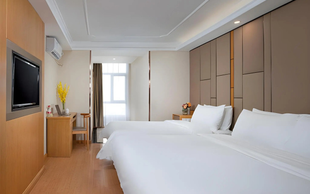 Vienna Hotel (Beijing Shijingshan Wanda Bajiao Amusement Park Metro Station Branch) – Guest Rooms – Beijing