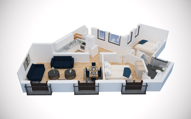 Liceu in Barcelona with 2 bedrooms and 1 bathrooms
